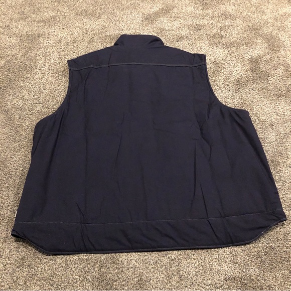 Carhartt Vest Adult 3XL XXXL Blue Work Wear Duck Down FR Fire Resistant Mens - Picture 13 of 16